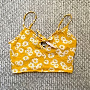 Daisy crop top
